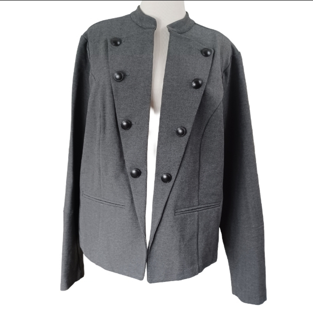 TORRID OPEN FRONT MILITARY STYLE BLAZER SIZE 4 (4X)